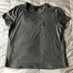 Streetwear Society Cherry Embroidered Shirt - Size Small